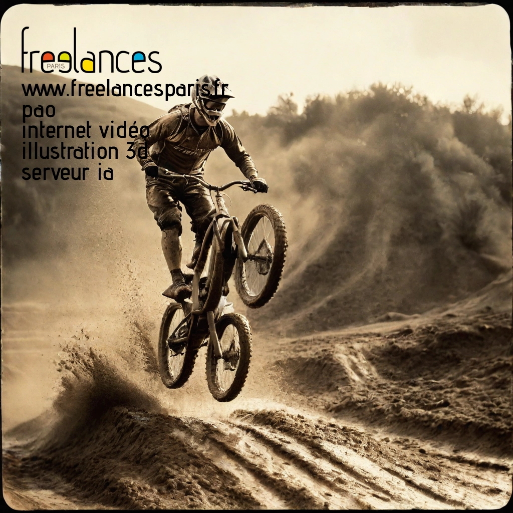 Pao mise en page internet vidéo illustration 3d serveur IA générative AI freelance paris studio de création magazines vr1403b0